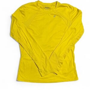 Asics Vibrant Yellow Performance Top